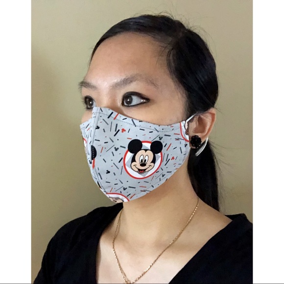 Mickey Mouse Face Mask for kids and adults - Picture 3 of 5